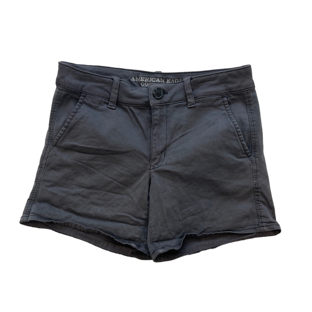 American Eagle Super Stretch Dark Gray Shorts
